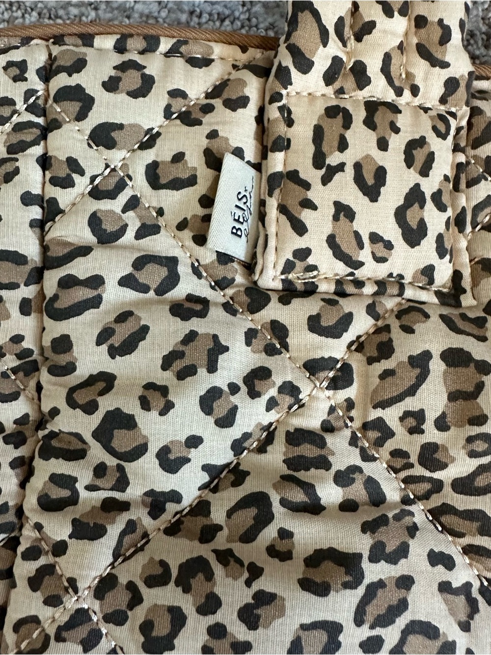 LEOPARD BEIS BAG - Picture 3 of 8